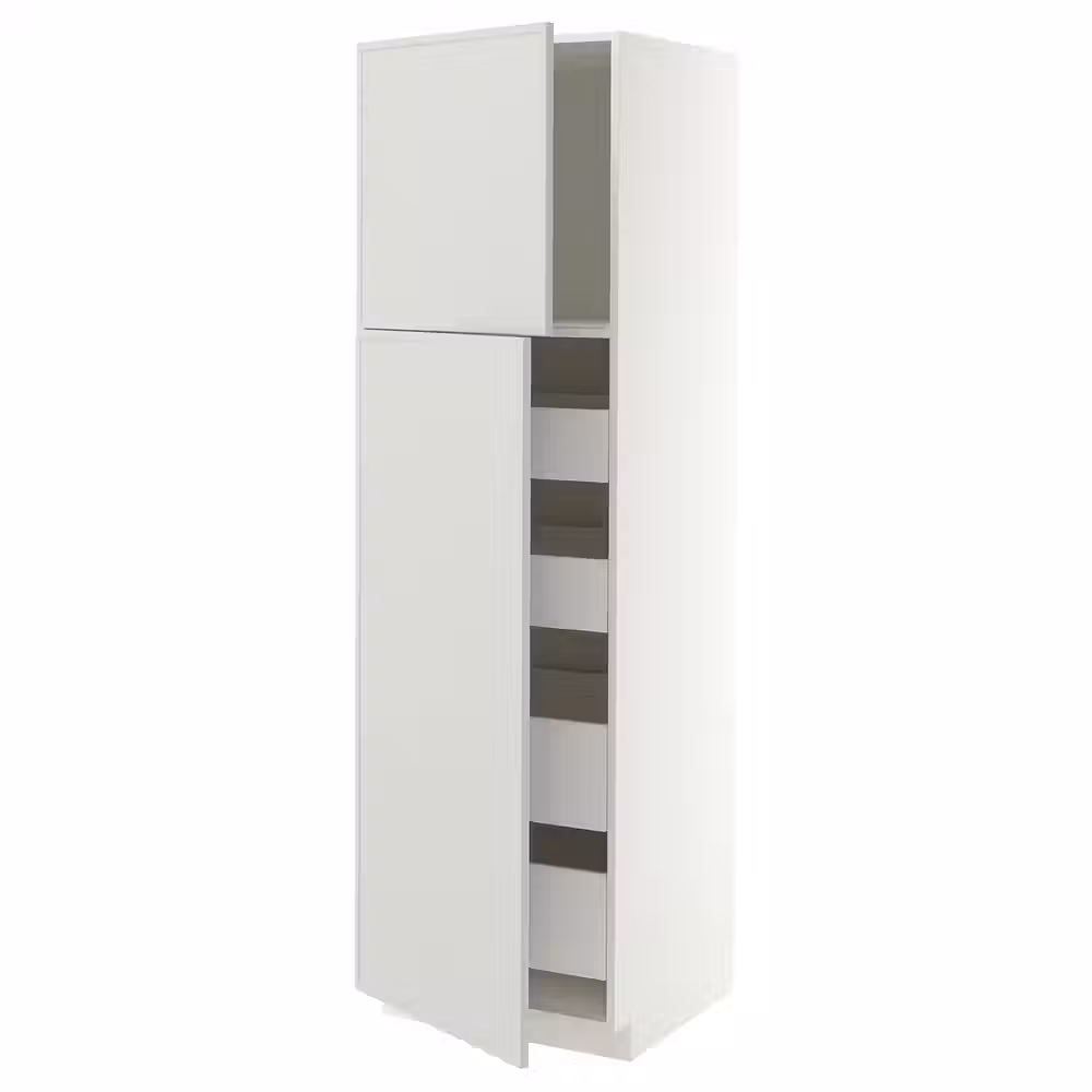 METOD / MAXIMERA Высокий шкаф/2дверцы/4ящика - фото 1