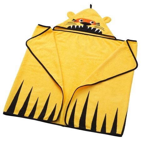 Полотенце с капюшоном, тигр/желтый 70x140 см IKEA ДЬЮНГЕЛЬСКОГ 303.938.26