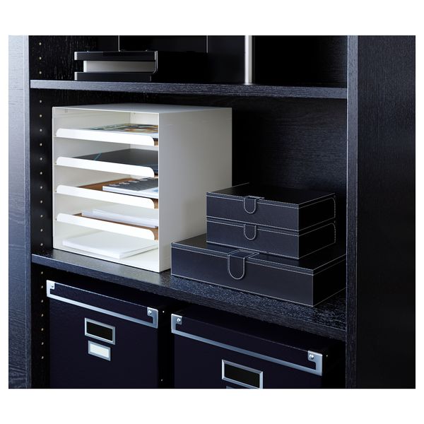 Лоток для корреспонденции, белый IKEA KVISSLE КВИССЛЕ 701.980.31 - фото 4