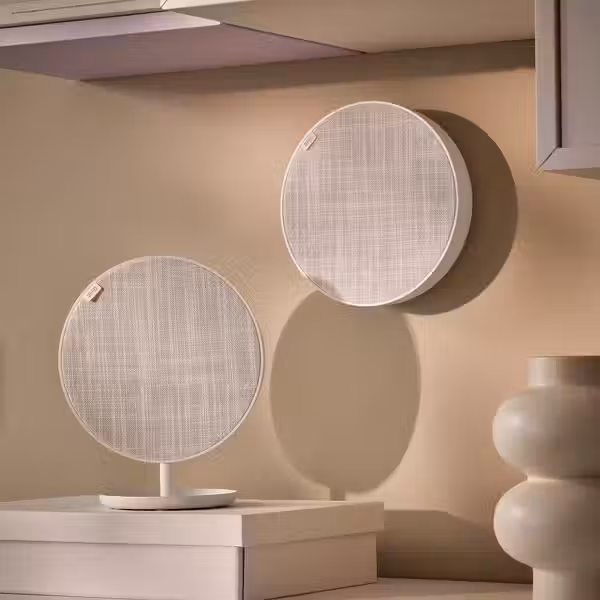 SOLSKYDD СОЛСКЮДД Портативный динамик bluetooth - белый 19 см - фото 3