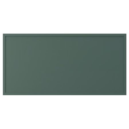 ASPUDDEN Фронтальная панель ящика - темный серо-зеленый 80x40 см