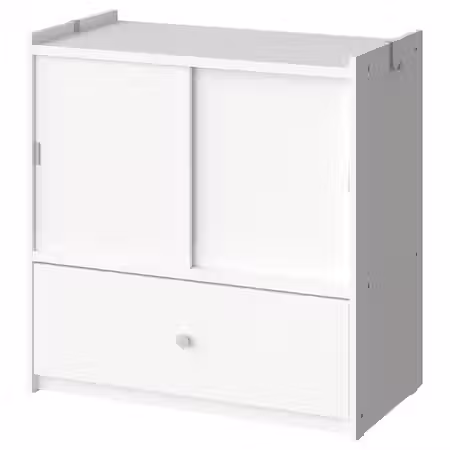 BRUKSVARA БРУКСВЭРА Модуль для хранения - белый 80x81 см