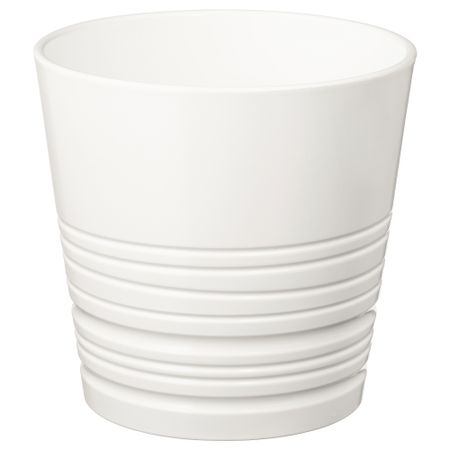Кашпо, 15 см, белый IKEA MUSKOT МУСКОТ 703.081.95