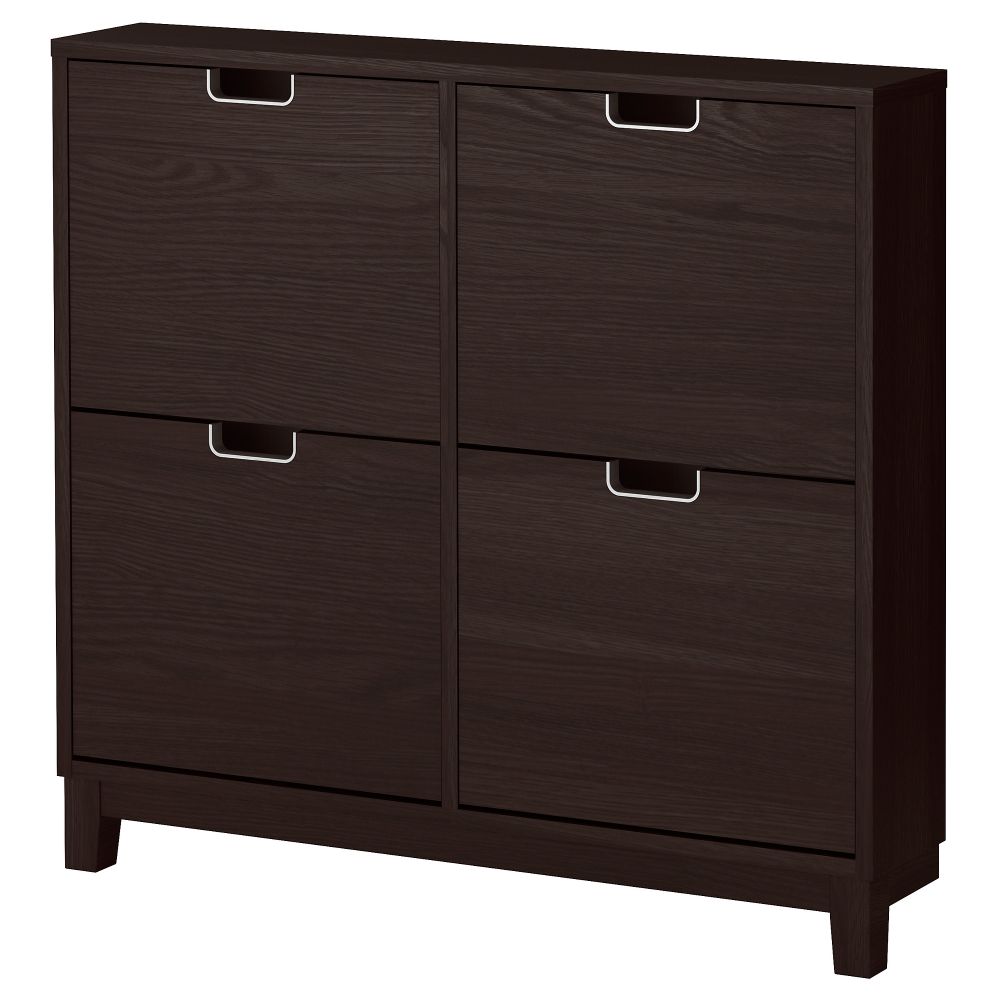 Галошница, 4 отделения СТЭЛЛ, черно-коричневый (96x90 см) - фото 1