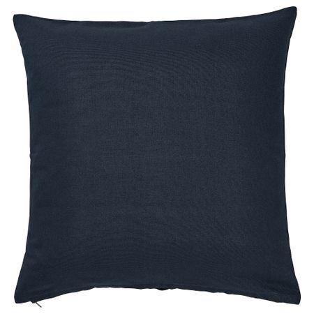 Чехол на подушку, рождественская елка темно-синий, 50x50 см IKEA VINTERFINT 005.802.64