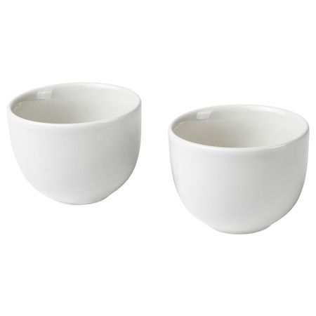 Кофейная чашка, белый с оттенком 9 сл IKEA LJUVARE ЛЬЮВАРЕ 204.921.10