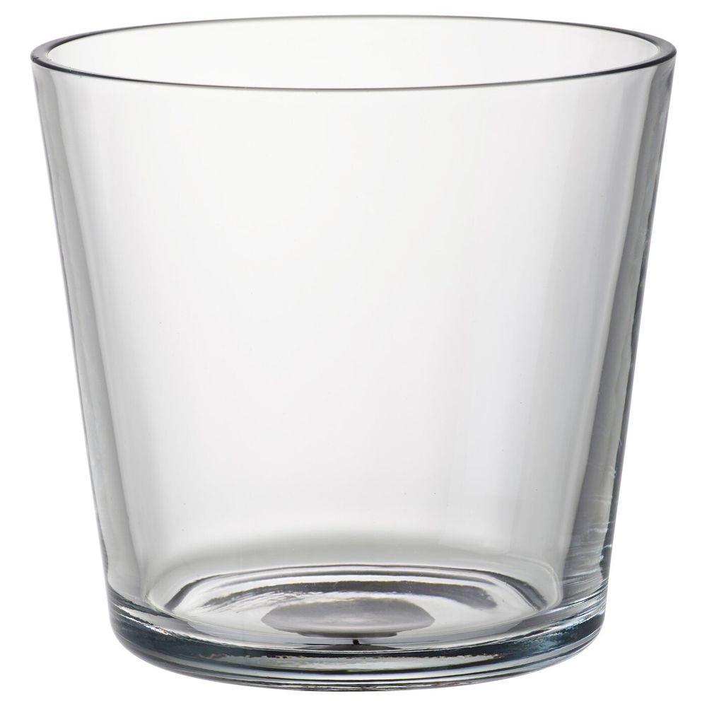 Кашпо, прозрачное стекло 12 см IKEA VÄGTORN ВЭГТОГН 103.924.08 - схема-чертеж с размерами