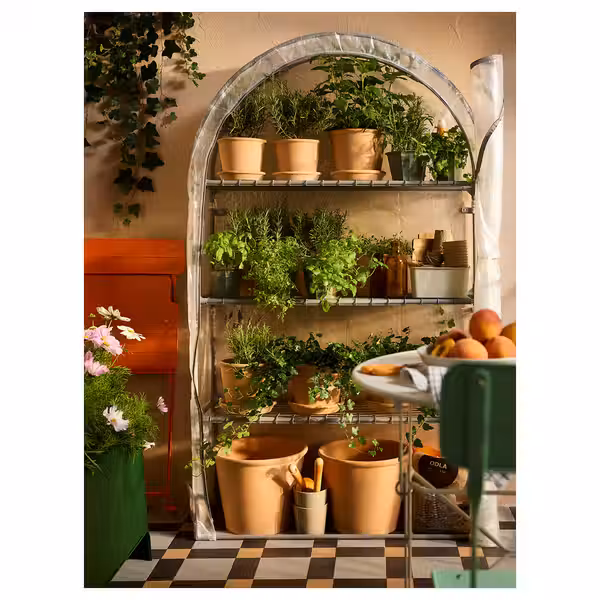 ASPAREN Теплица - прозрачный белый 95x32x162 см - фото 2