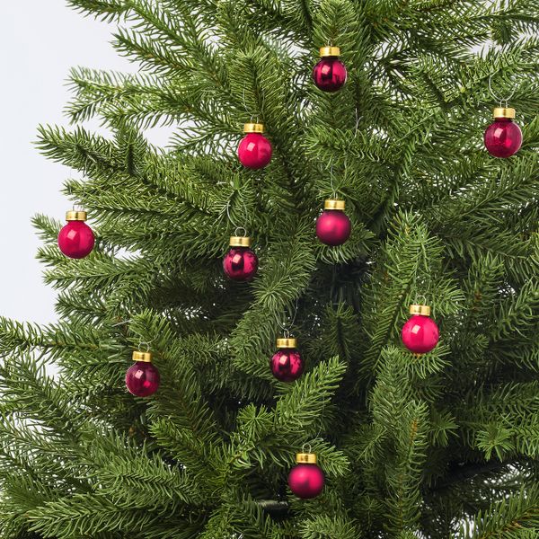 Украшение, шар, стекло красный 2 см IKEA VINTER 2021 ВИНТЕР 2021 104.953.45 - схема-чертеж с размерами