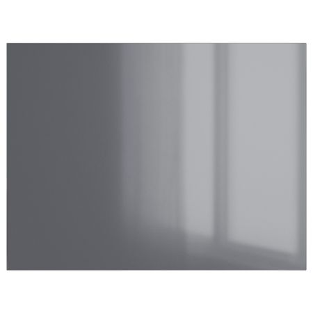 4 панели для рамы раздвижной дверцы УГГДАЛЬ, серый стекло