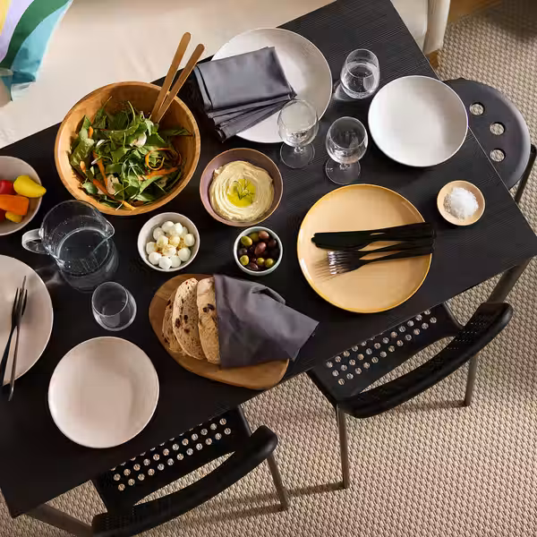 SANDSBERG Стол - чёрный 110x67 см - фото 2