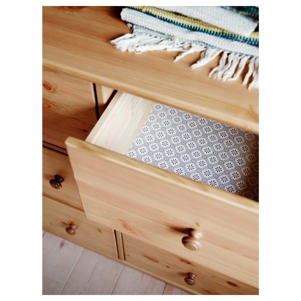 Комод с 9 ящиками ГУРДАЛЬ, светло-коричневый (176x93 см) - фото 4