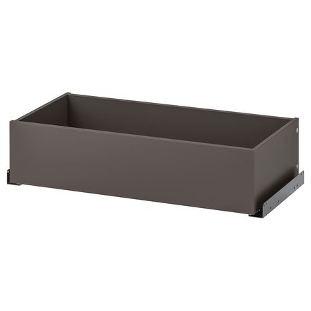 KOMPLEMENT Ящик - темно-серый 75x35 см