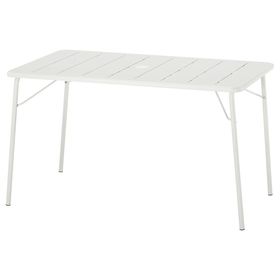 TORPARÖ Садовый стол - белый/складной 130x74 см