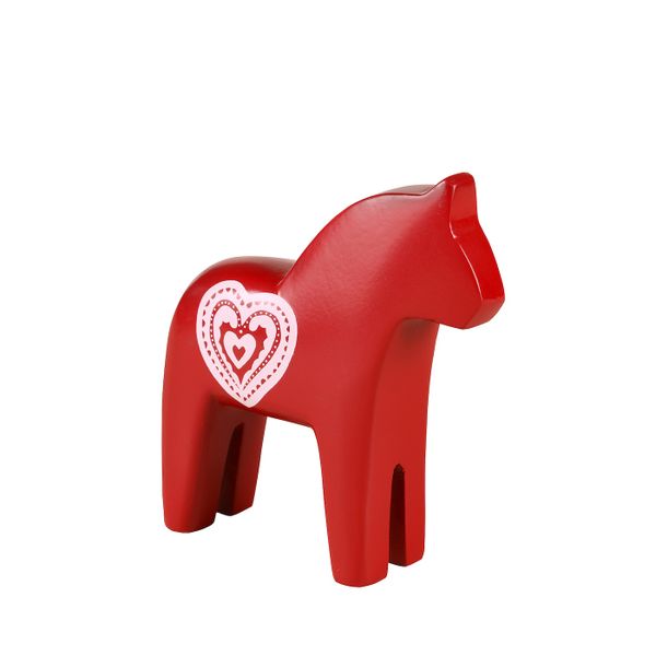Украшение, лошадь, красный/сердце 13 см IKEA ФИНАНСИЭЛЛ 704.284.14 - фото 3