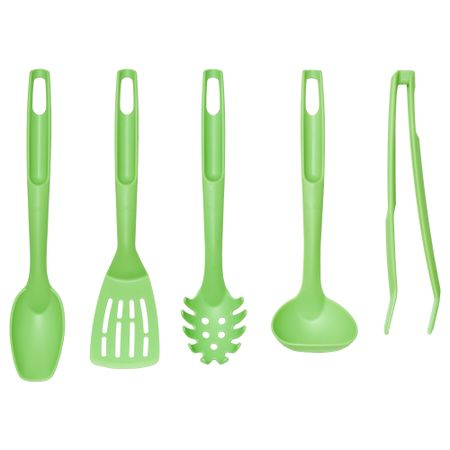 Кухонные принадлежности, 5 предметов СПЕЦИЭЛЬ, зеленый