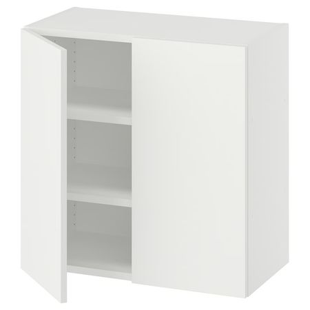 LASTARE Комбинация настенных шкафов - белый/с 2 полками 60x30x60 см