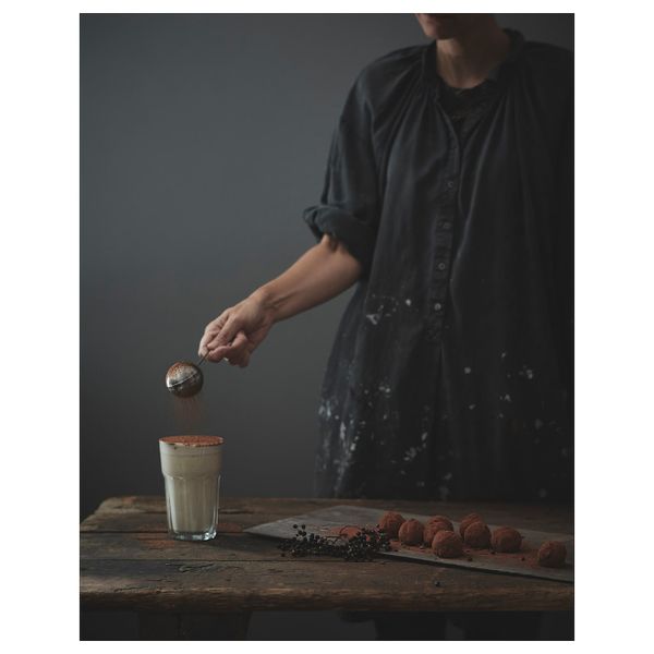 Ситечко для/заварочного чая, нержавеющая сталь IKEA RÖRELSER РЁРЕЛЬСЕР 304.983.57 - схема-чертеж с размерами