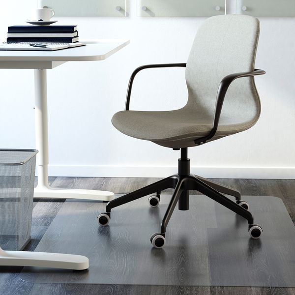 Рабочий стул с подлокотниками IKEA LÅNGFHATTEFJÄLL ХАТТЕФЬЕЛЛЬ ЛОНГФЬЕЛЛЬ 391.780.02 - фото 3