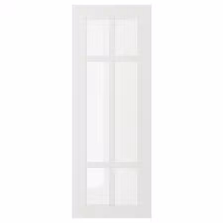 STENSUND Стеклянная дверь - белый 30x80 см