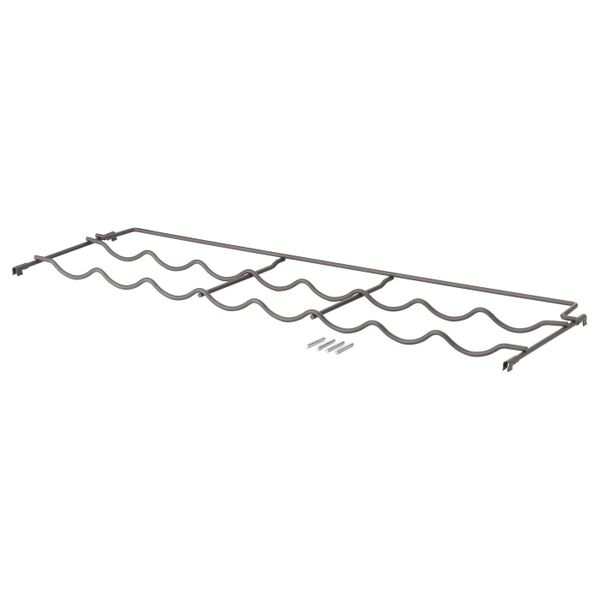 Полка для бутылок, серый 83x30 см IKEA IVAR ИВАР 403.795.56 - фото 1