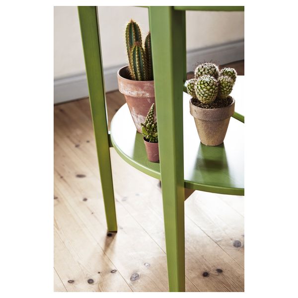 Приоконный стол АРКЕЛЬСТОРП, зеленый (80x40x75 см) - фото 3