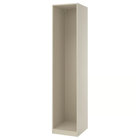PAX Каркас гардероба - серо-бежевый 50x58x236 см