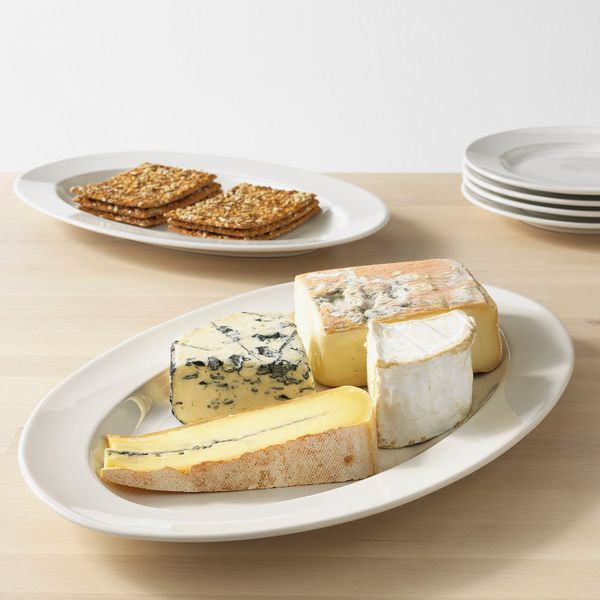 Блюдо, белый с оттенком 43x28 см IKEA ВАРДАГЕН 903.809.77 - фото 2