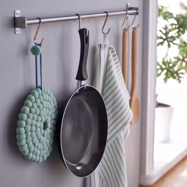 TAGGHAJ ТАГГХЭЙ Сковорода - антипригарное покрытие чёрный 24 см - фото 5