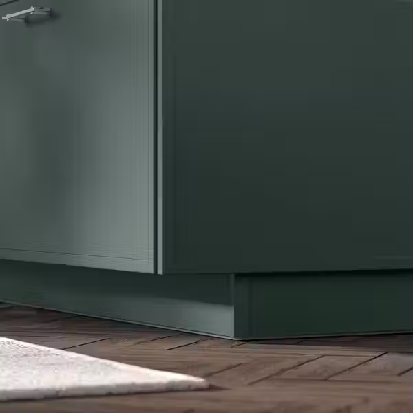 ASPUDDEN Цоколь - темный серо-зеленый 220x8 см - фото 3