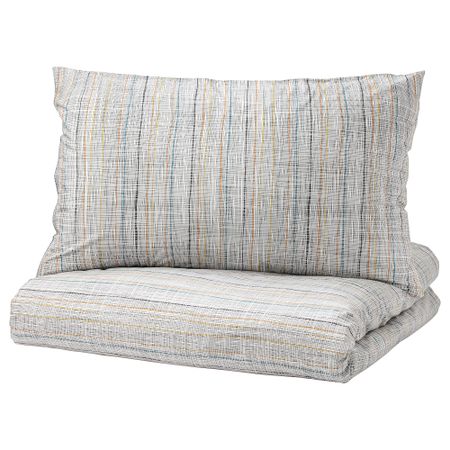 Пододеяльник и 2 наволочки ВОРЭРТ, бежевый (200x200/50x70 см)