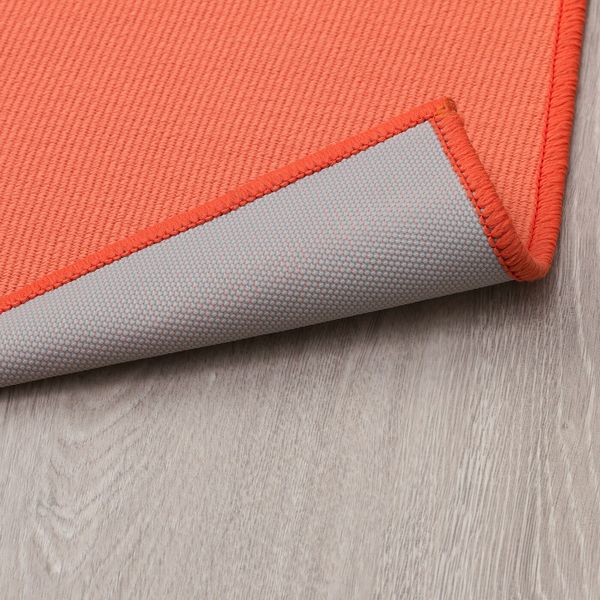 Ковер безворсовый, красный, желтый 55x150 см IKEA GRÄSTED ГРЭСТЕД 804.187.87 - схема-чертеж с размерами