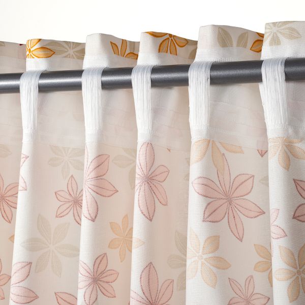 Гардины, 2 шт., цветок 145x300 см IKEA SKÄRMMAL СКЭРММАЛ 505.219.03 - фото 4