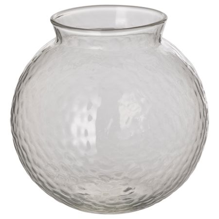 Ваза, прозрачное стекло, с рисунком, 10 см IKEA KONSTFULL КОНСТФУЛЛ 605.119.51