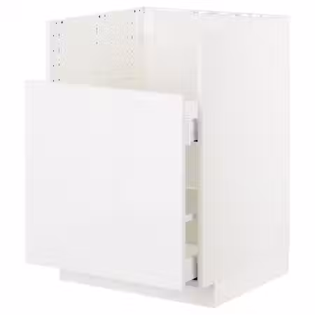 METOD Шкаф для мойки ТАЛЛШЁН - белый/Ringhult белый 60x60 см