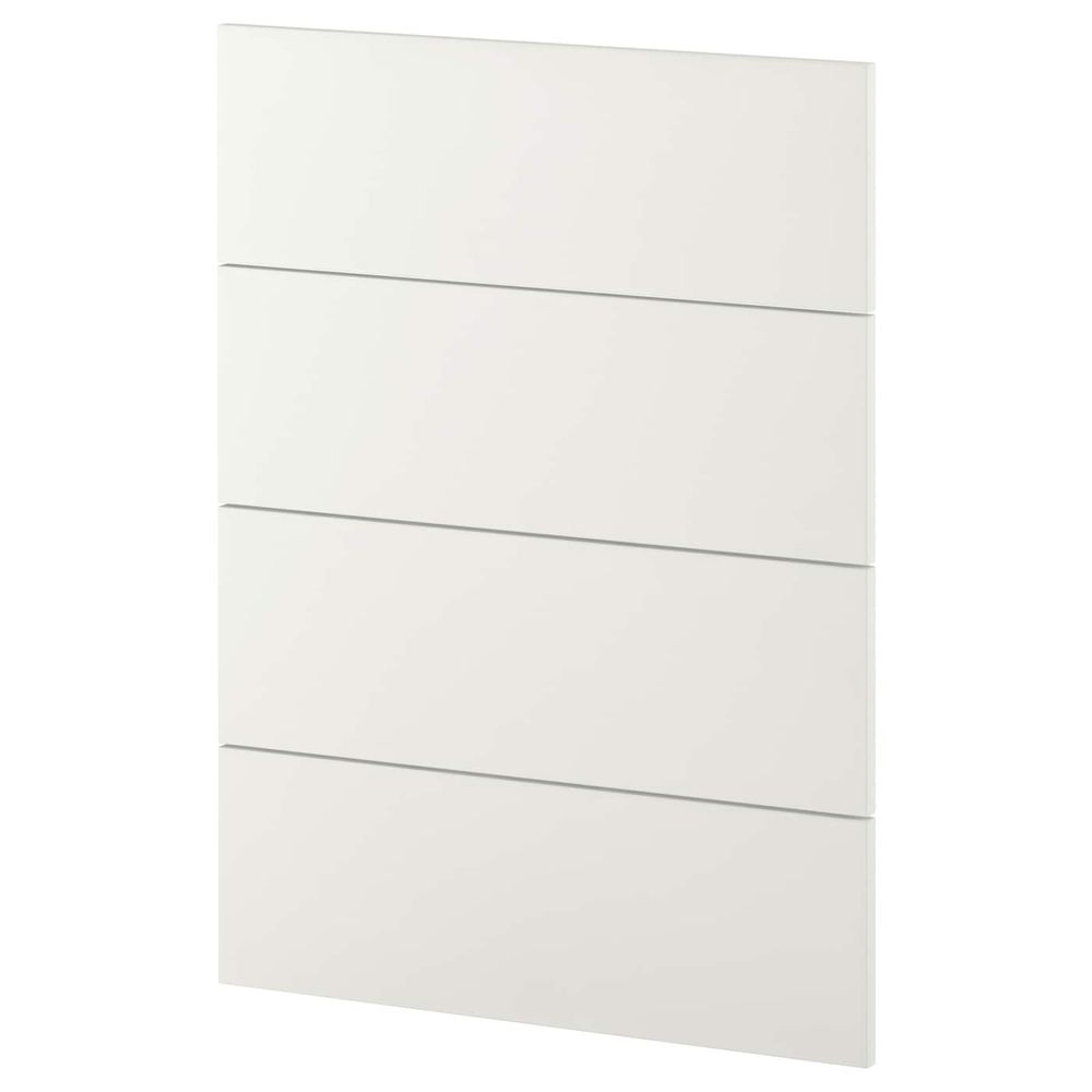 4 фронтальных панели для посудомоечной машины, Хэггеби белый 60 см IKEA METOD МЕТОД 092.261.08 - схема-чертеж с размерами