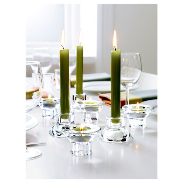 Подсвечник для свечи, греющей свечи, 5 см IKEA НЕГЛИНГЕ 103.804.53 - схема-чертеж с размерами