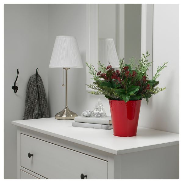 Кашпо ВИНТЕР 2018, красный (15 см) - фото 2