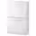 TRONES Галошница/шкаф - белый 52x18x39 см