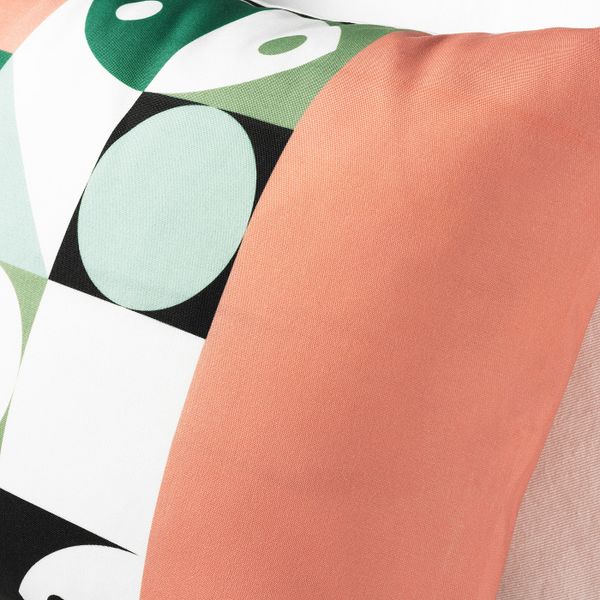 Чехол на подушку, разноцветный 40x65 см IKEA MUSSELBLOMMA МУССЕЛЬБЛОММА 804.951.44 - фото 3