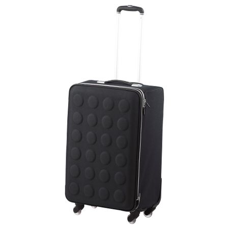 Чемодан на колесиках, складной УПТЭККА, темно-серый