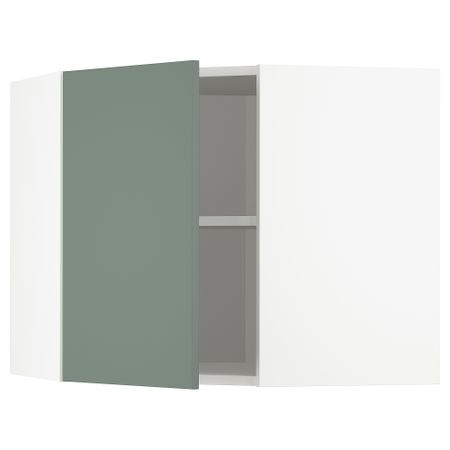 Угловой навесной шкаф с полками, 68x60 cm IKEA METOD МЕТОД 193.177.11