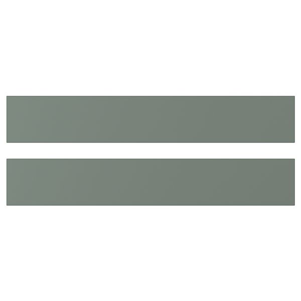 Фронтальная панель ящика, серо-зеленый, 60x10 см IKEA BODARP БОДАРП 704.355.51 - фото 2