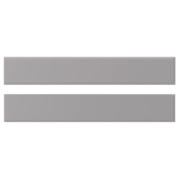 Фронтальная панель ящика, серый 60x10 см IKEA BODBYN БУДБИН 403.670.49 - фото 1
