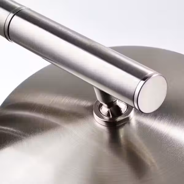 ISJAKT ИСЭКТ Светодиодный торшер/лампа д/чтения - регулируемая яркость/никелированный 180 см - фото 6