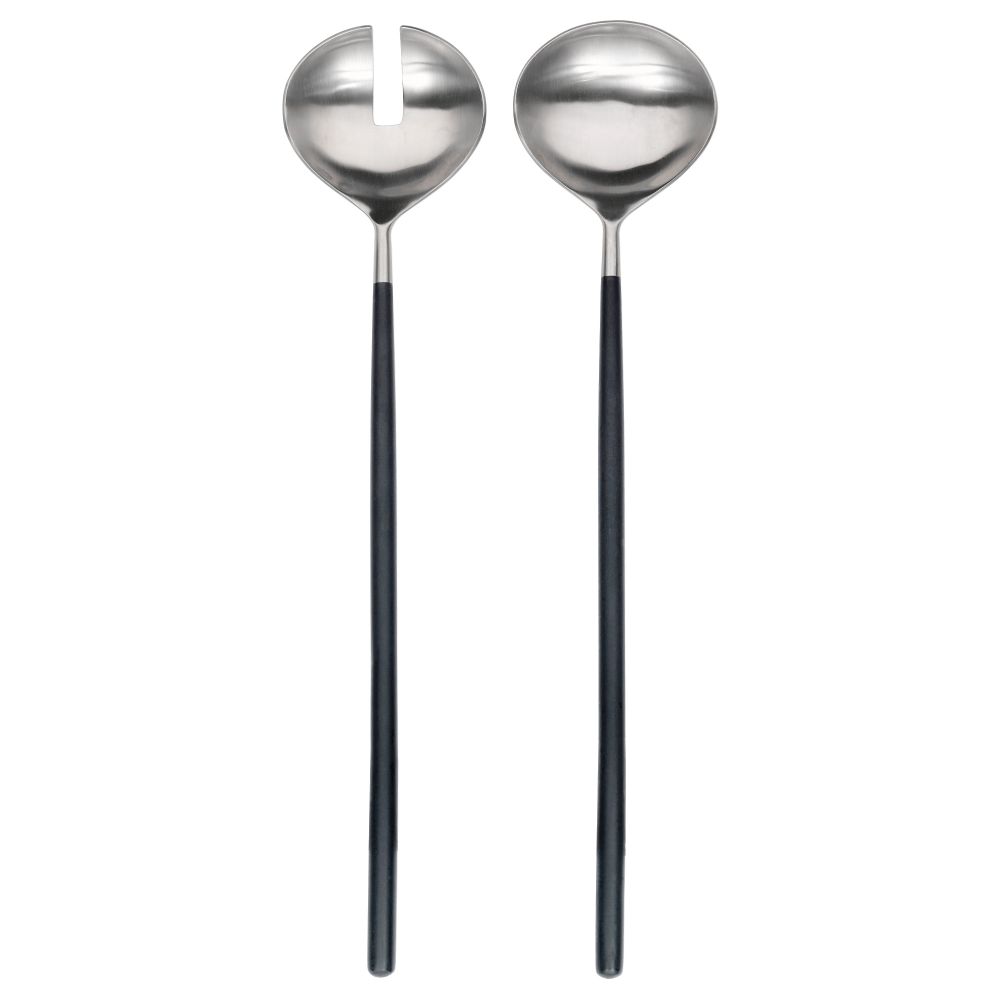 Приборы для салата, 2 предмета СИТТНИНГ, черный - фото 1