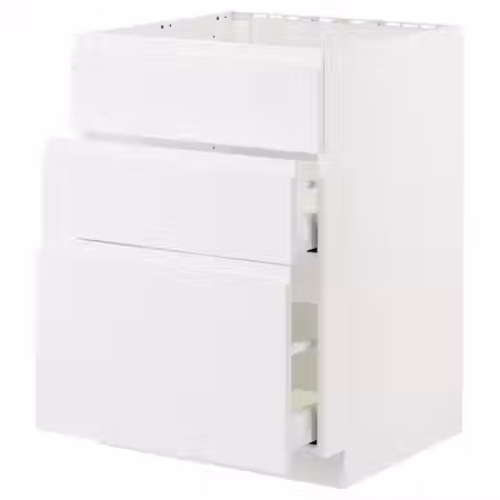 METOD / MAXIMERA Шкаф д/варочн панели/вытяжка/ящик