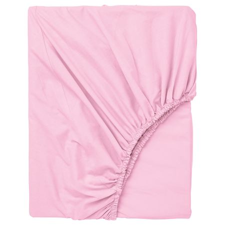 DVALA Простыня натяжная - розовый 180x200 см