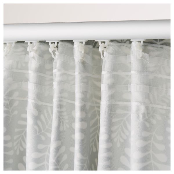 Гардины, 1 пара ИНГВАРДА, с цветочным орнаментом (145x270 см) - фото 3
