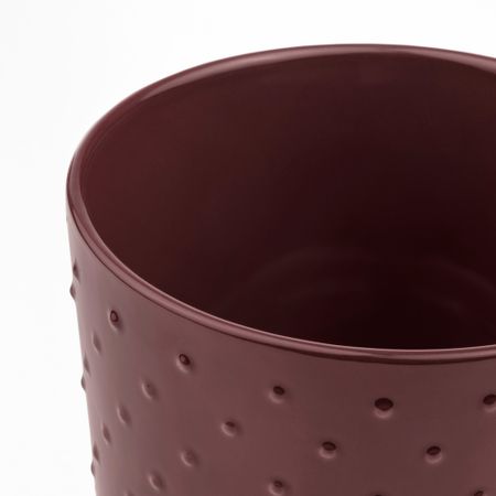 Кашпо, для дома, улицы коричнево-красный, 12 см IKEA SESAMFRÖN СЕСАМФРЁН 205.693.45